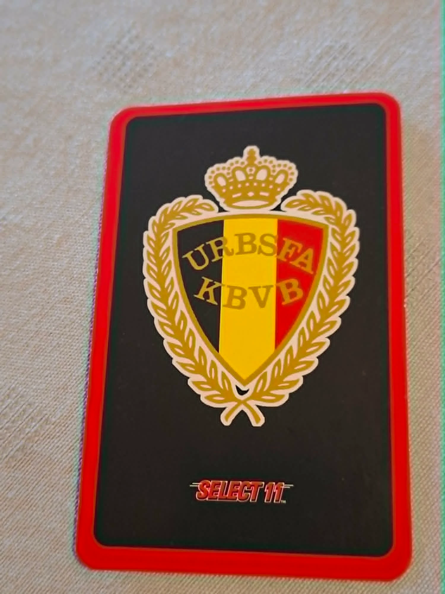 Carte de football : Eric Van Meir / Les Diables Rouges – photo 2